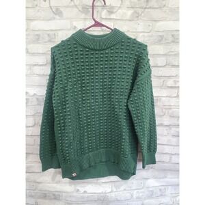 Men's Textured Sweater LEGO Collection x Target Dark Green Size M